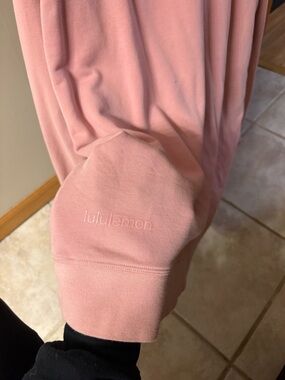 Lululemon Pink Hoodie | Soft Blush Pullover